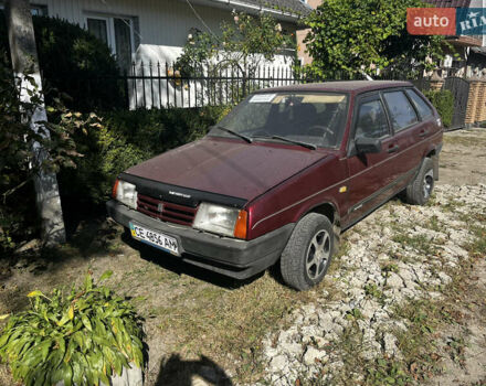 Красный ВАЗ 2109, объемом двигателя 1.5 л и пробегом 273 тыс. км за 1300 $, фото 1 на Automoto.ua