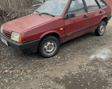 Красный ВАЗ 2109, объемом двигателя 1.5 л и пробегом 65 тыс. км за 384 $, фото 1 на Automoto.ua