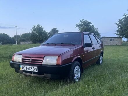 ВАЗ 2109 1997 в Берестечко на Automoto.ua Красный ВАЗ 2109, объемом двигателя 1.5 л и пробегом 83 тыс. км за 1100 $, фото 1 на Automoto.ua