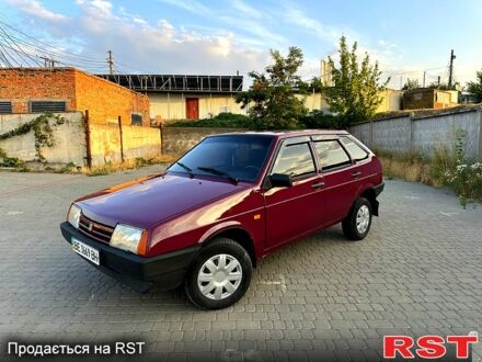 Красный ВАЗ 2109, объемом двигателя 1.5 л и пробегом 220 тыс. км за 1300 $, фото 1 на Automoto.ua