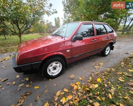 Красный ВАЗ 2109, объемом двигателя 1.5 л и пробегом 76 тыс. км за 2350 $, фото 1 на Automoto.ua