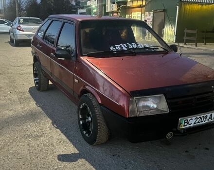Красный ВАЗ 2109, объемом двигателя 1.5 л и пробегом 3 тыс. км за 1000 $, фото 1 на Automoto.ua