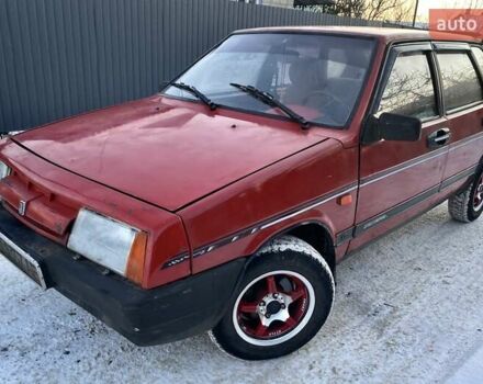 Красный ВАЗ 2109, объемом двигателя 1.3 л и пробегом 169 тыс. км за 950 $, фото 1 на Automoto.ua