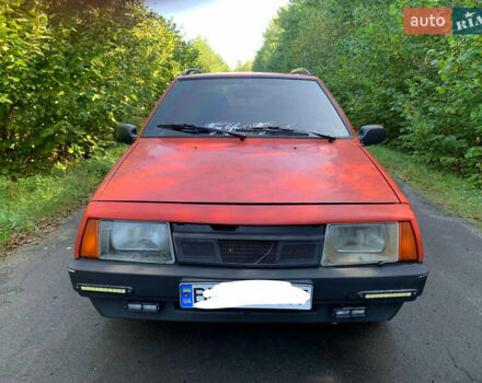 Красный ВАЗ 2109, объемом двигателя 1.5 л и пробегом 150 тыс. км за 1238 $, фото 1 на Automoto.ua