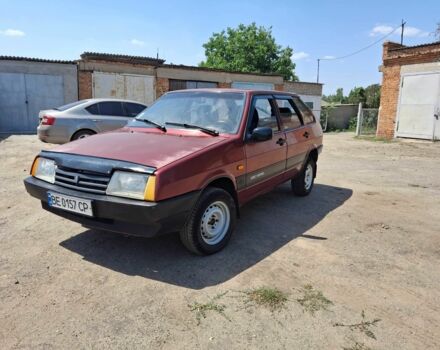 Красный ВАЗ 2109, объемом двигателя 1.5 л и пробегом 1000 тыс. км за 800 $, фото 1 на Automoto.ua