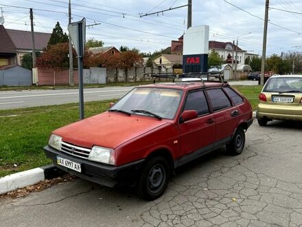 Красный ВАЗ 2109, объемом двигателя 1.5 л и пробегом 150 тыс. км за 850 $, фото 1 на Automoto.ua