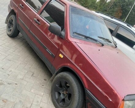 Красный ВАЗ 2109, объемом двигателя 1.5 л и пробегом 1 тыс. км за 900 $, фото 1 на Automoto.ua