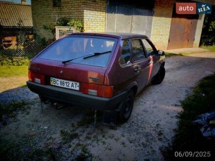 Красный ВАЗ 2109, объемом двигателя 1.5 л и пробегом 155 тыс. км за 800 $, фото 1 на Automoto.ua