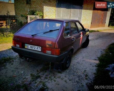Червоний ВАЗ 2109, об'ємом двигуна 1.5 л та пробігом 155 тис. км за 800 $, фото 1 на Automoto.ua