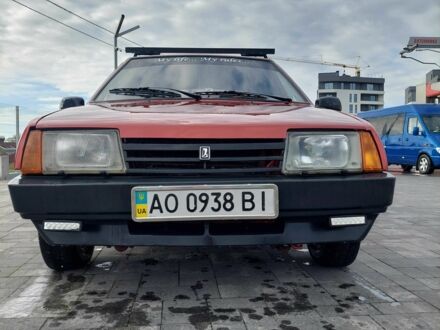 Красный ВАЗ 2109, объемом двигателя 1.3 л и пробегом 2 тыс. км за 800 $, фото 1 на Automoto.ua