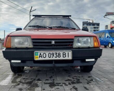 Красный ВАЗ 2109, объемом двигателя 1.3 л и пробегом 2 тыс. км за 800 $, фото 1 на Automoto.ua