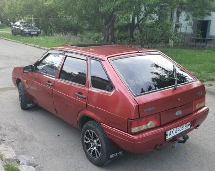 Красный ВАЗ 2109, объемом двигателя 1 л и пробегом 700 тыс. км за 1650 $, фото 1 на Automoto.ua