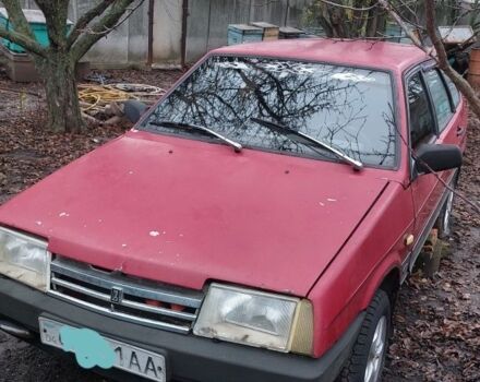 Красный ВАЗ 2109, объемом двигателя 0 л и пробегом 158 тыс. км за 790 $, фото 1 на Automoto.ua