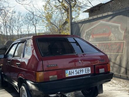 Красный ВАЗ 2109, объемом двигателя 1.5 л и пробегом 4 тыс. км за 956 $, фото 1 на Automoto.ua