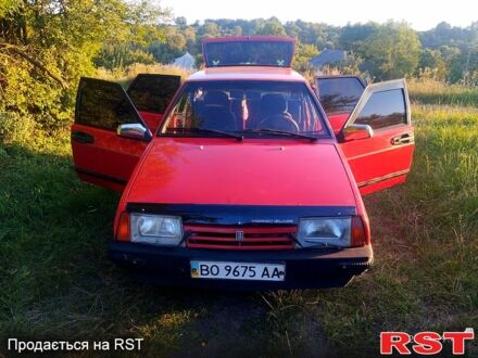 Червоний ВАЗ 2109, об'ємом двигуна 1.6 л та пробігом 100 тис. км за 1200 $, фото 1 на Automoto.ua