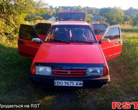 Червоний ВАЗ 2109, об'ємом двигуна 1.6 л та пробігом 100 тис. км за 1200 $, фото 1 на Automoto.ua