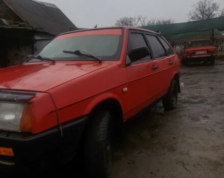 Червоний ВАЗ 2109, об'ємом двигуна 1.5 л та пробігом 100 тис. км за 900 $, фото 1 на Automoto.ua