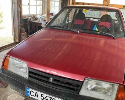 Красный ВАЗ 2109, объемом двигателя 1.5 л и пробегом 150 тыс. км за 1500 $, фото 1 на Automoto.ua