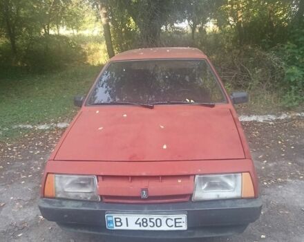 Красный ВАЗ 2109, объемом двигателя 1.3 л и пробегом 250 тыс. км за 1106 $, фото 1 на Automoto.ua