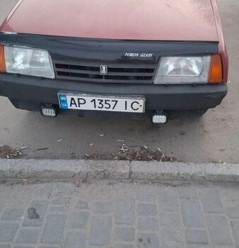 Красный ВАЗ 2109, объемом двигателя 1.5 л и пробегом 198 тыс. км за 1400 $, фото 1 на Automoto.ua