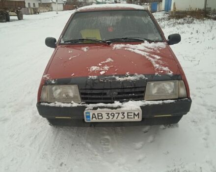 Красный ВАЗ 2109, объемом двигателя 1.5 л и пробегом 3 тыс. км за 1000 $, фото 1 на Automoto.ua