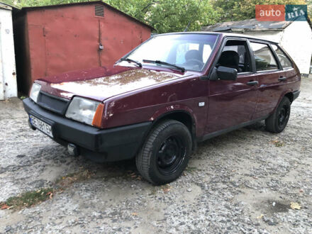 Красный ВАЗ 2109, объемом двигателя 1.5 л и пробегом 162 тыс. км за 1700 $, фото 1 на Automoto.ua