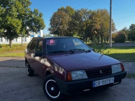 Червоний ВАЗ 2109, об'ємом двигуна 1.5 л та пробігом 197 тис. км за 726 $, фото 1 на Automoto.ua