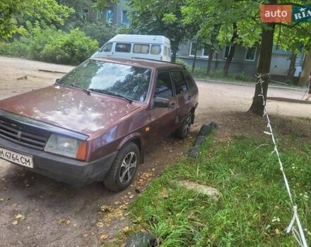 Красный ВАЗ 2109, объемом двигателя 1.5 л и пробегом 246 тыс. км за 1000 $, фото 1 на Automoto.ua