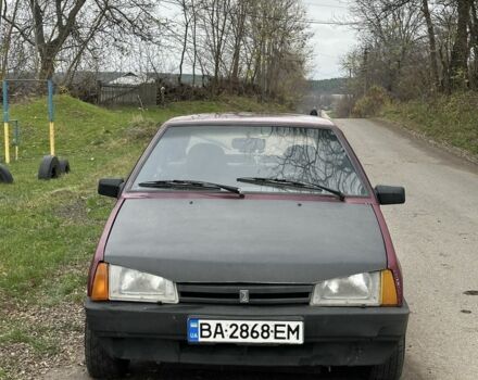 Красный ВАЗ 2109, объемом двигателя 1.5 л и пробегом 270 тыс. км за 1500 $, фото 1 на Automoto.ua