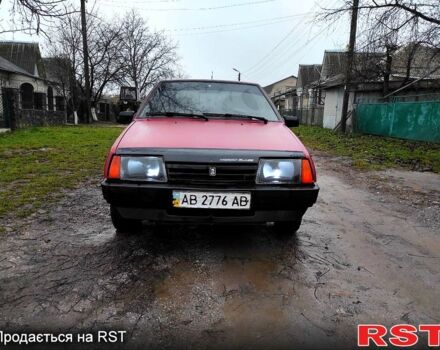Красный ВАЗ 2109, объемом двигателя 1.5 л и пробегом 167 тыс. км за 1500 $, фото 1 на Automoto.ua