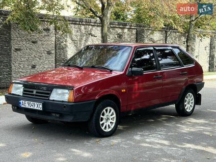 Красный ВАЗ 2109, объемом двигателя 1.5 л и пробегом 120 тыс. км за 1750 $, фото 1 на Automoto.ua