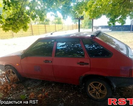 Красный ВАЗ 2109, объемом двигателя 1.5 л и пробегом 170 тыс. км за 750 $, фото 1 на Automoto.ua
