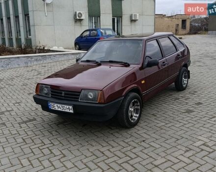 Красный ВАЗ 2109, объемом двигателя 1.5 л и пробегом 199 тыс. км за 2000 $, фото 1 на Automoto.ua