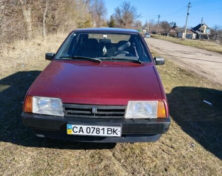 Красный ВАЗ 2109, объемом двигателя 1.5 л и пробегом 190 тыс. км за 1800 $, фото 1 на Automoto.ua