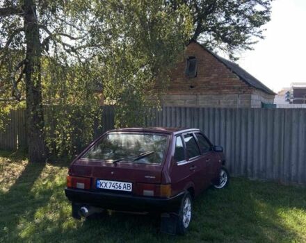 Красный ВАЗ 2109, объемом двигателя 1.5 л и пробегом 250 тыс. км за 1428 $, фото 1 на Automoto.ua