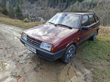 Червоний ВАЗ 2109, об'ємом двигуна 1.5 л та пробігом 150 тис. км за 1200 $, фото 1 на Automoto.ua