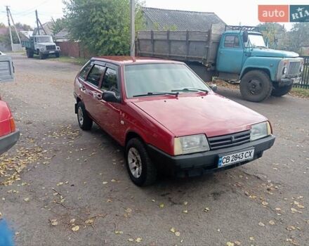 Червоний ВАЗ 2109, об'ємом двигуна 1.5 л та пробігом 170 тис. км за 1750 $, фото 1 на Automoto.ua