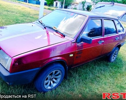 Красный ВАЗ 2109, объемом двигателя 1.5 л и пробегом 0 тыс. км за 1200 $, фото 1 на Automoto.ua