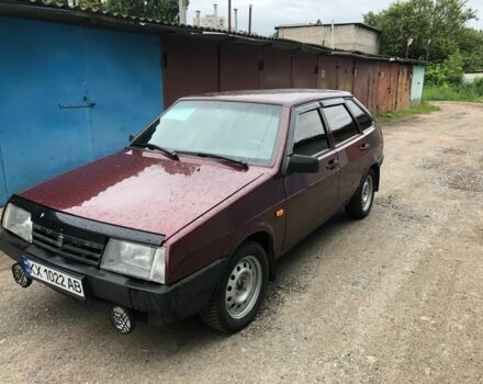 Красный ВАЗ 2109, объемом двигателя 1.5 л и пробегом 225 тыс. км за 2000 $, фото 1 на Automoto.ua