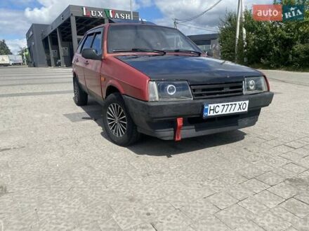 Червоний ВАЗ 2109, об'ємом двигуна 1.5 л та пробігом 350 тис. км за 1300 $, фото 1 на Automoto.ua