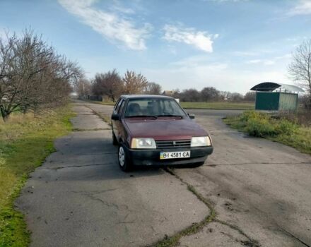 Красный ВАЗ 2109, объемом двигателя 1.5 л и пробегом 198 тыс. км за 1600 $, фото 1 на Automoto.ua