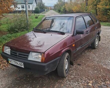 Червоний ВАЗ 2109, об'ємом двигуна 1.5 л та пробігом 250 тис. км за 800 $, фото 1 на Automoto.ua