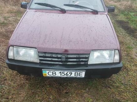 Красный ВАЗ 2109, объемом двигателя 1.5 л и пробегом 195 тыс. км за 1500 $, фото 1 на Automoto.ua