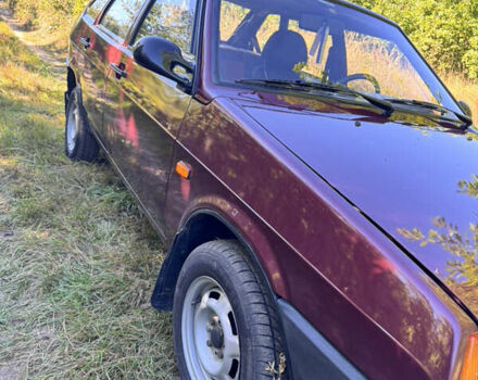 Красный ВАЗ 2109, объемом двигателя 1.5 л и пробегом 160 тыс. км за 1600 $, фото 1 на Automoto.ua