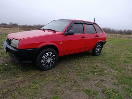 Красный ВАЗ 2109, объемом двигателя 1.5 л и пробегом 2 тыс. км за 1400 $, фото 1 на Automoto.ua