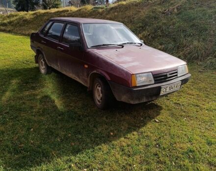 Красный ВАЗ 2109, объемом двигателя 1.6 л и пробегом 228 тыс. км за 1001 $, фото 1 на Automoto.ua