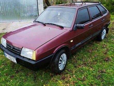 Красный ВАЗ 2109, объемом двигателя 1.6 л и пробегом 169 тыс. км за 1350 $, фото 1 на Automoto.ua