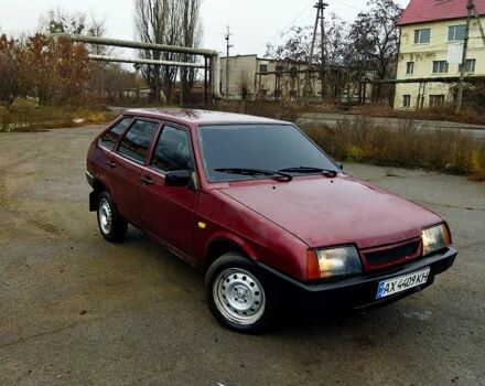 Красный ВАЗ 2109, объемом двигателя 1.6 л и пробегом 201 тыс. км за 1200 $, фото 1 на Automoto.ua