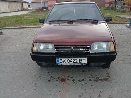 Красный ВАЗ 2109, объемом двигателя 1.6 л и пробегом 169 тыс. км за 1150 $, фото 1 на Automoto.ua