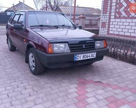 Красный ВАЗ 2109, объемом двигателя 1.6 л и пробегом 160 тыс. км за 1950 $, фото 1 на Automoto.ua